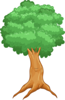 ilustração de design de clipart de árvore png