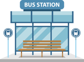 illustration de conception de clipart de bus png