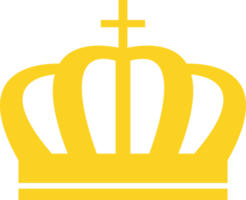 royal crown clipart design illustration png