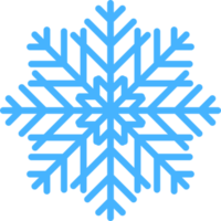 ilustração de design de clipart de flocos de neve png