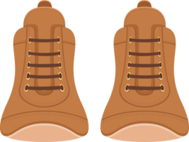 Boxing shoes clipart design illustration png