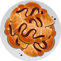 traditionele franse croissant clipart ontwerp illustratie png