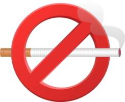 No smoking sign clipart design illustration png