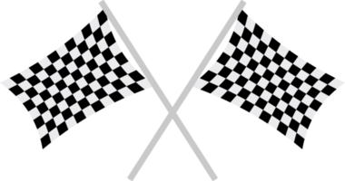 Racing flag clipart design illustration png