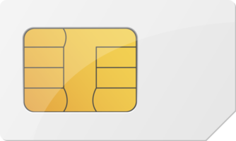 Sim card clipart design illustration png