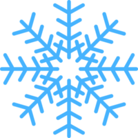 flocons de neige clipart conception illustration png