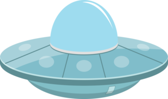 UFO-Raumschiff-Konzept-Clipart-Designillustration png