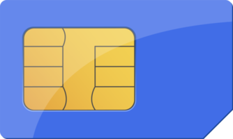 Sim card clipart design illustration png