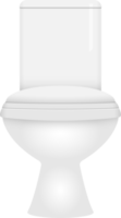 illustration de conception clipart toilette moderne png