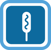 einfaches Eis-Symbol-Zeichen-Design png