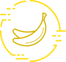 Banana icon , Banana sign symbol png