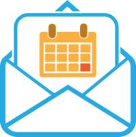 diseño de símbolo de signo de icono de correo electrónico y correo png