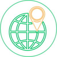 globe icône monde inscrivez vous symbole conception png