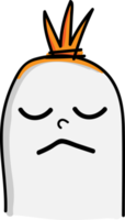 simpatico personaggio salsiccia cartone animato emozione icona segno png