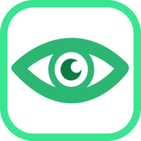 Eye icon sign symbol design png