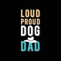 father's day t-shirt design vector Premium Vector