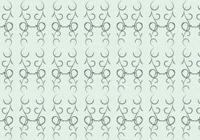 Seamless vector pattern in geometric ornamental style vector free.