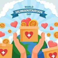 World Humanitarian Concept vector