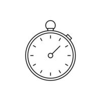 Modern creative stopwatch icon vector