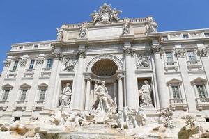 Trevi Fountain in Rome, Italy photo