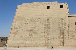 Medinet Habu Temple in Luxor, Egypt photo