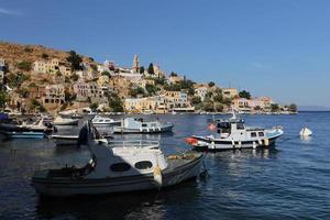 isla symi en grecia foto