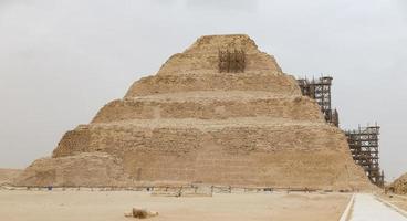 Step Pyramid in Saqqara Necropolis, Cairo, Egypt photo