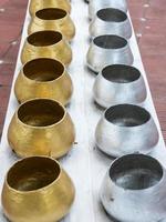 Group of the monk's alms bowl. photo
