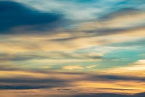 Beautiful sky background with the cloud,Nature abstract concept,sunset of the day,sky abstract. photo