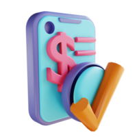 3D-Illustrationstransaktion png