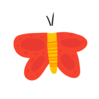ilustración de insecto mariposa png