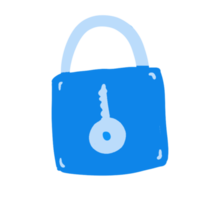 Lock Key Illustration png