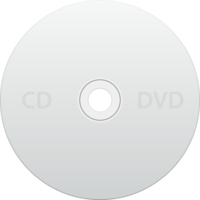 CD and DVD clipart design illustration png