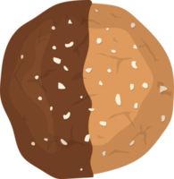 zelfgemaakte smakelijke koekjes clipart ontwerp illustratie png