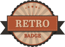 Vintage labels clipart design illustration png