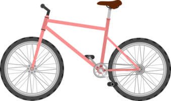 ilustração de design de clipart de bicicleta png