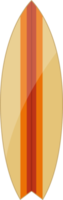 ilustração de design de clipart de prancha de surf png