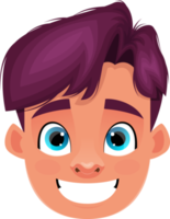 niño pequeño cara expresión clipart diseño ilustración png