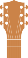 illustrazione di progettazione clipart testa di chitarra