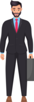 Businessman clipart design illustration png