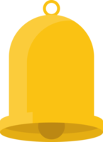 ilustração de design de clipart de sino dourado png