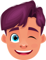 niño pequeño cara expresión clipart diseño ilustración png