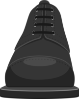 Leather shoes clipart design illustration png