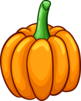 Pumpkin clipart design illustration png