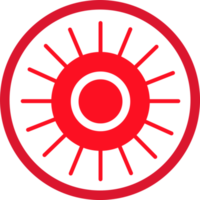 sol icono signo símbolo diseño png