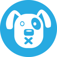 ícone de cão design de símbolo de sinal animal png