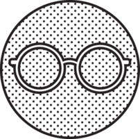 Glasses icon sign symbol design png