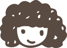 dibujado a mano personas doodle icono signo símbolo diseño png