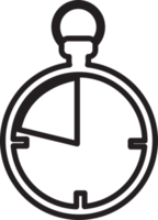 Chronometer-Symbol-Zeichen-Symbol-Design png