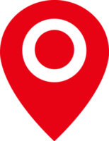 Pin sign Location icon sign symbol design png